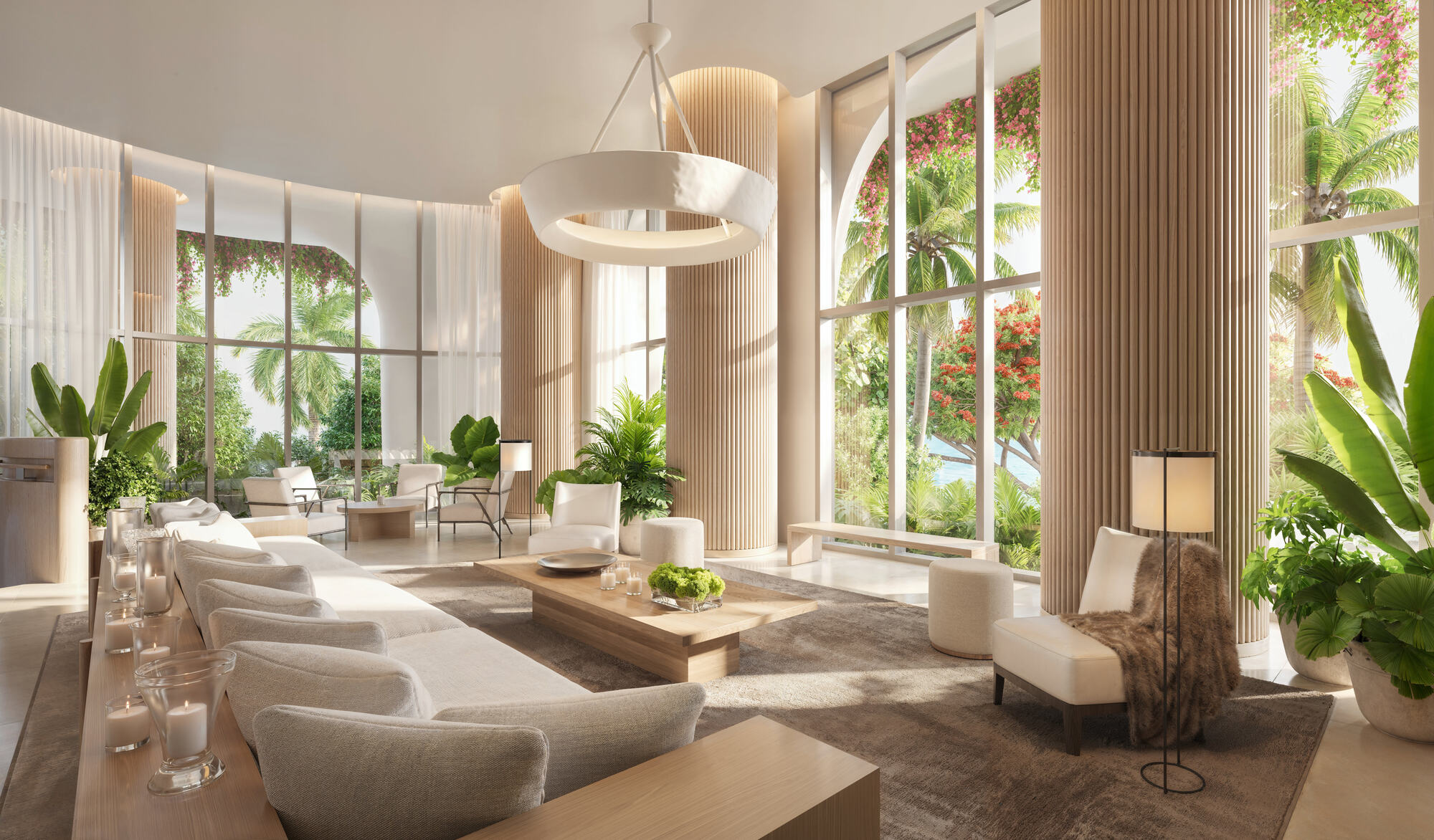 Residential lobby, EDITION Residences Miami Edgewater