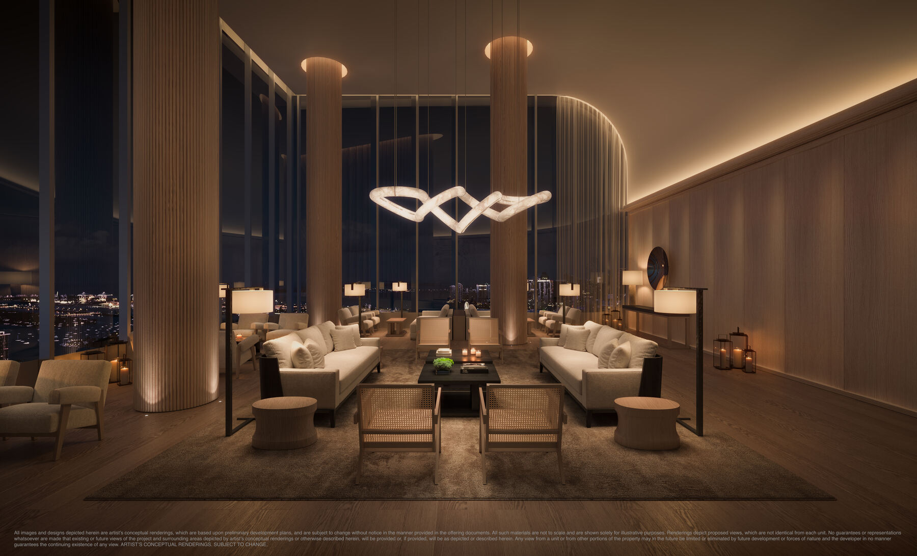 Private dining, EDITION Residences Miami Edgewater